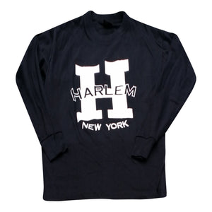 H Is For Harlem Long Sleeve T-shirt - Mean-Tees.com