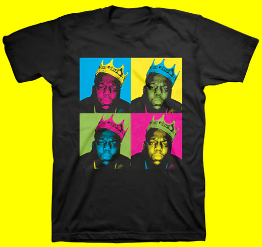 NOTORIOUS B.I.G. COLOR  COLLAGE