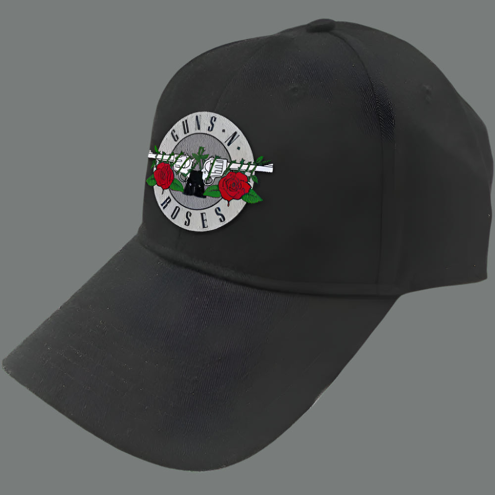 GUNS  N ROSES  SILVER  LOGO CAP