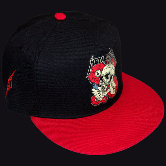 METALLICA ART ON SNAPBACK HAT