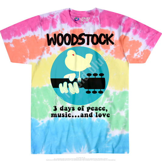 WOODSTOCK TIE-DYE RAINBOW