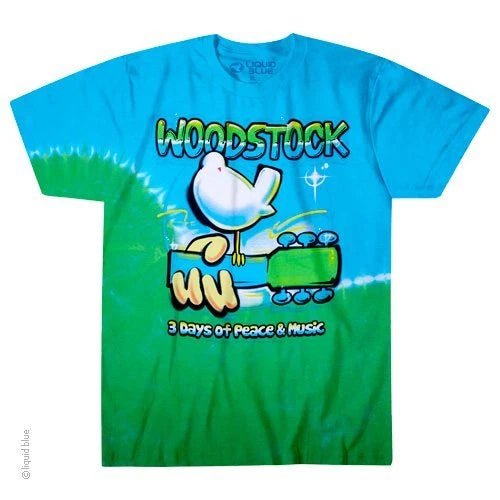 WOODSTOCK TIE-DYE BLUEGREEN