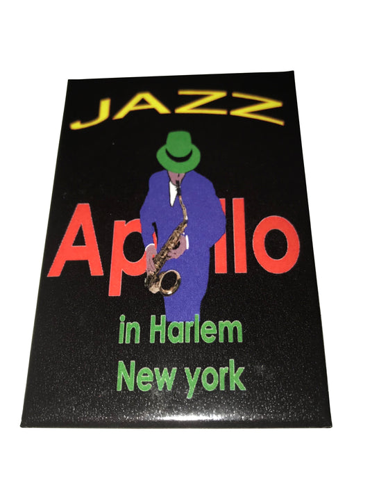 Apollo Jazz Magnet - Mean-Tees.com