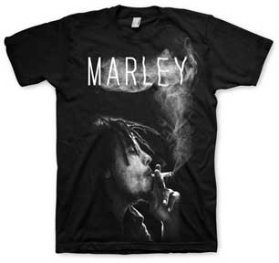 Bob Marley Puff T-shirt - Mean-Tees.com