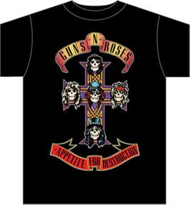 Gun and Roses - Mean-Tees.com