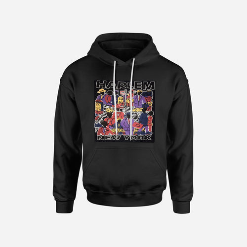 Harlem Classic Hoodie Deluxe - Mean-Tees.com