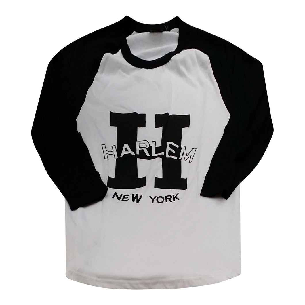 H Is For Harlem Baseball T-shirt - Mean-Tees.com