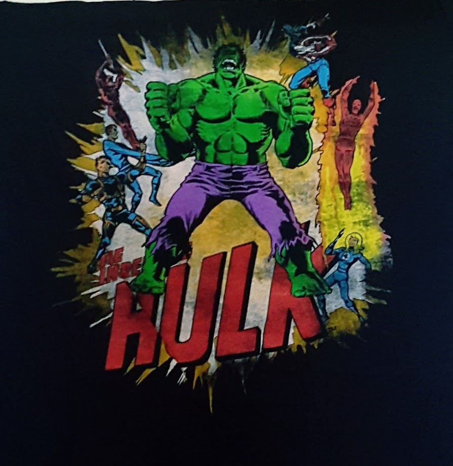 Vintage Hulk and Fantastic 4 - Mean-Tees.com