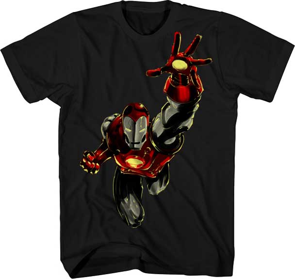 Iron Man Skyward T-shirt - Mean-Tees.com