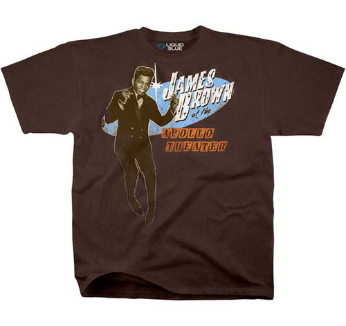 James Brown Live Concert at The Apollo T-shirt - Mean-Tees.com