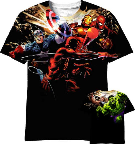Avengers Sublimated Limited Edition T-shirt - Mean-Tees.com