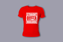 Ladies Straight Outta Wakanda Short-Sleeve T-shirt - Mean-Tees.com
