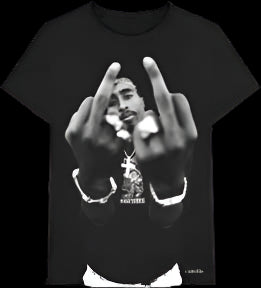 Tupac Shakur's Hand Language Tee - Mean-Tees.com