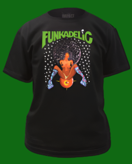 Afro Girl Parliament Funkadelic T-shirt - Mean-Tees.com