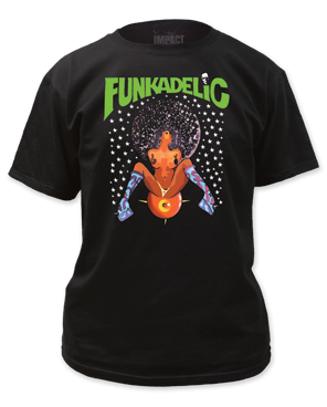 Afro Girl Parliament Funkadelic T-shirt - Mean-Tees.com