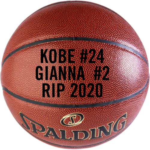 Kobe Bryant #24  & Gianna #2  indoor basketball. - Mean-Tees.com