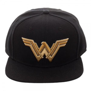 Core Line Wonder Woman Icon Embroidered Snapback Cap - Mean-Tees.com