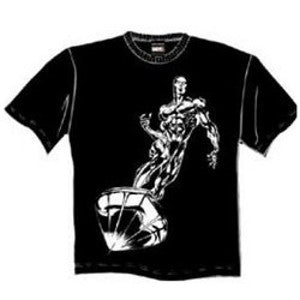 Rare Shimmering Silver Surfer - Mean-Tees.com